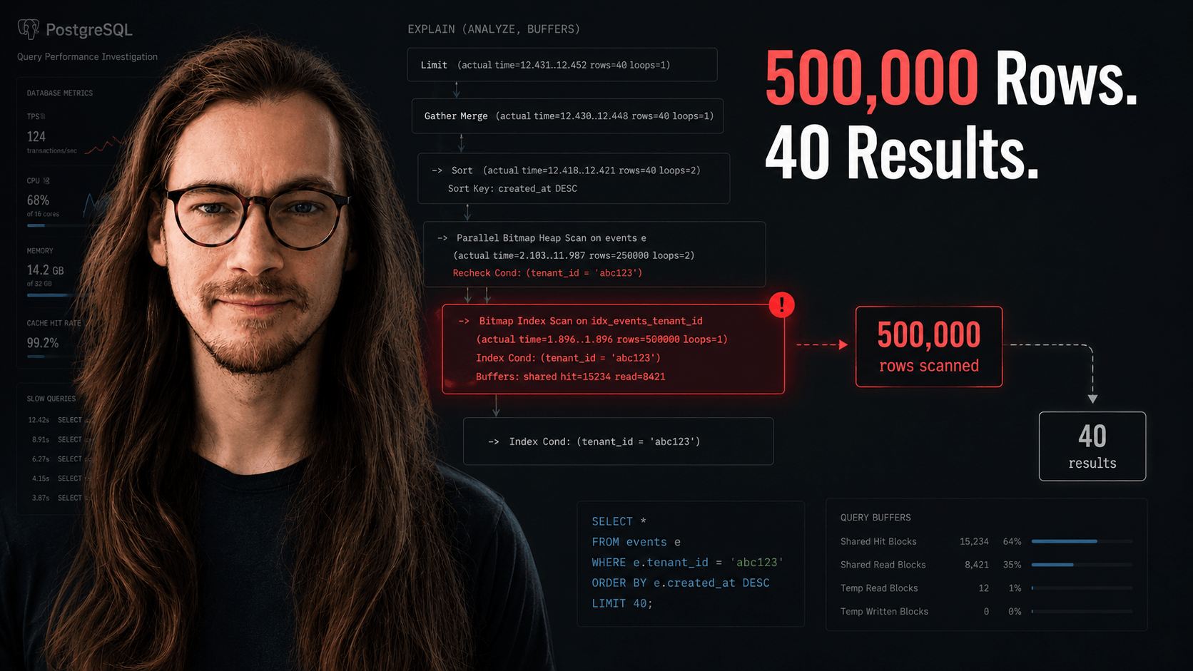 How We Reduced PostgreSQL Query Time from 250ms to 20ms