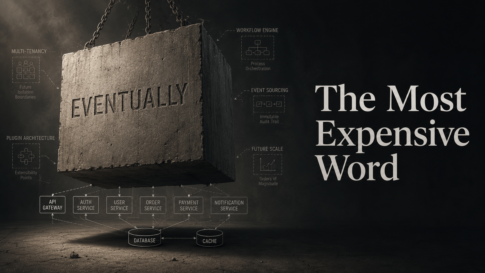 The most expensive word in engineering – eventually